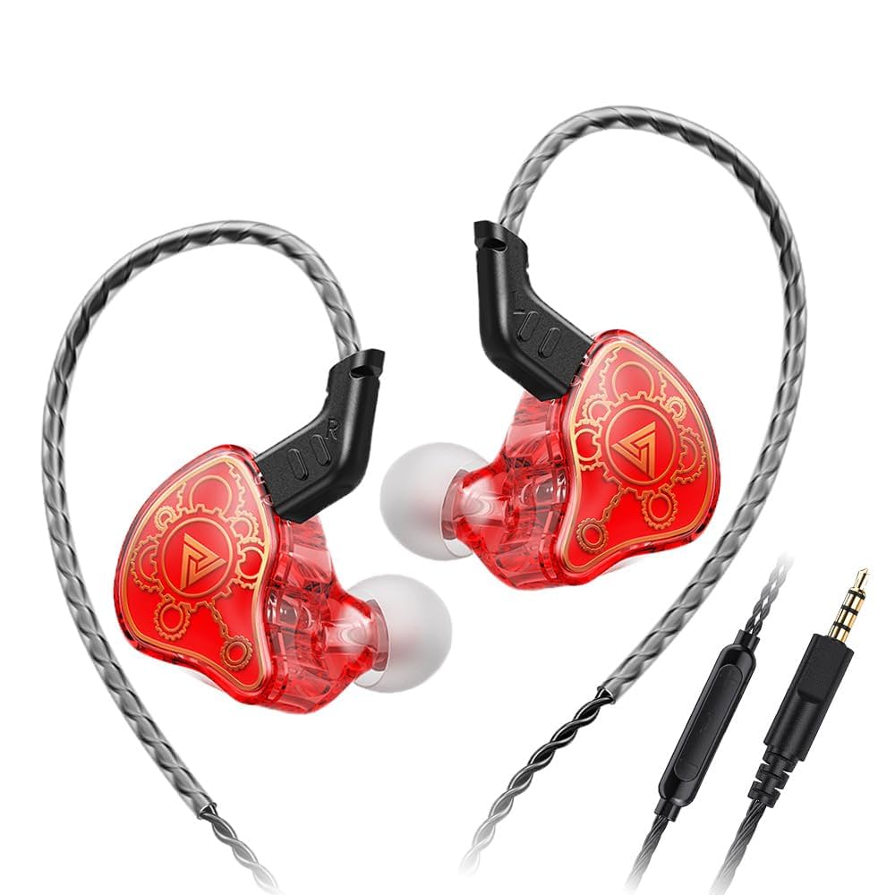 Amazon.co.jp: Yeabomy 有線ゲーミングイヤホン QKZ Hi7T